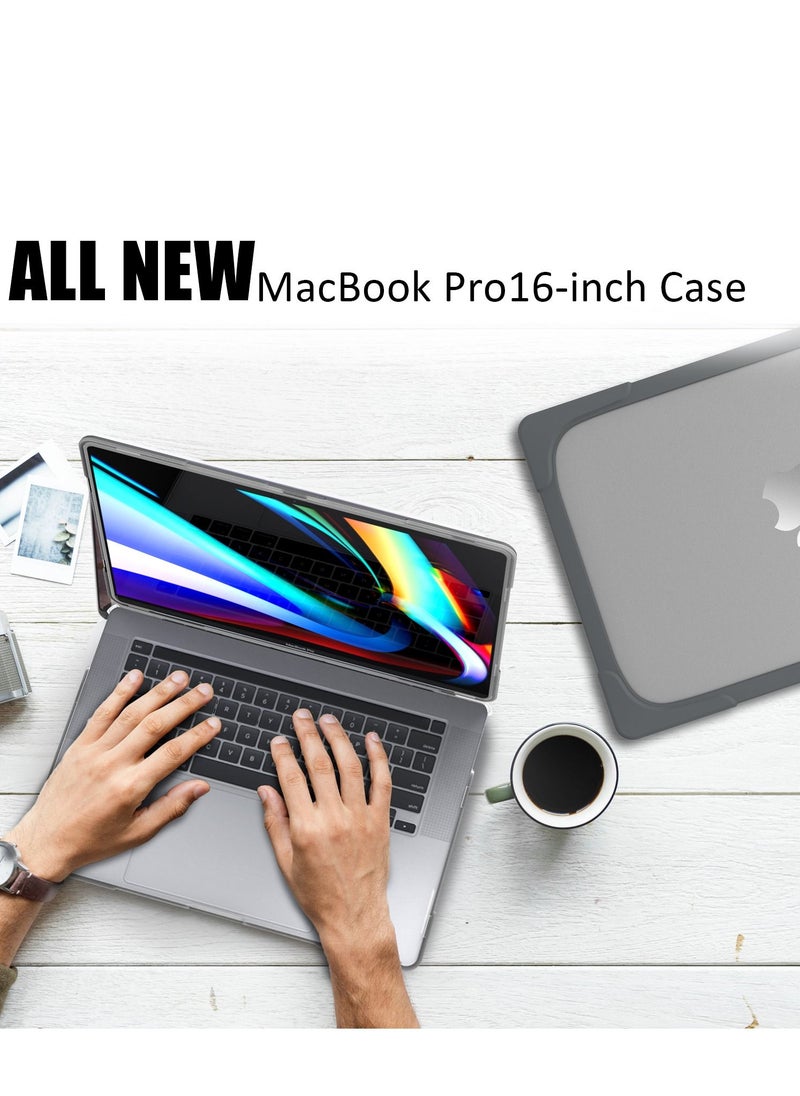 GULFLINK Hard Shell Case Cover with Kickstand Shockproof Function for MacBook Pro (A2141) 16 inch  - Image 2