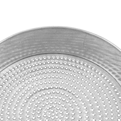 PTR Pure Iron Smooth Edge Wheat Strainer Chalni 9 x 3 Inch Heavy Duty Gehu Chalna for Rice Grains Spices Lentils Churma Multi Use Food Grade Kitchen Essential - Image 5