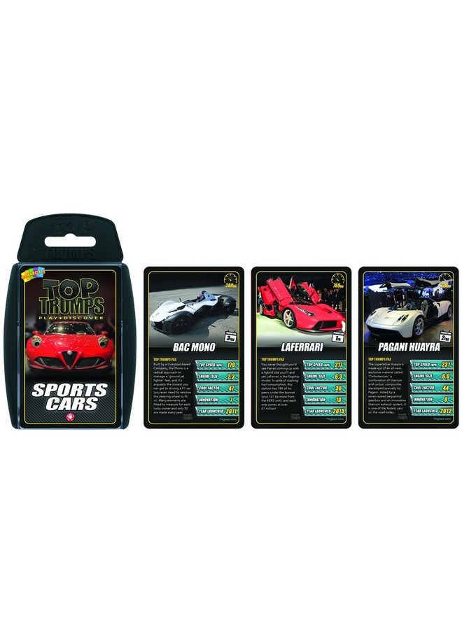 Top Trumps Sports Cars Top Trumps Card Game (1688) - Image 2