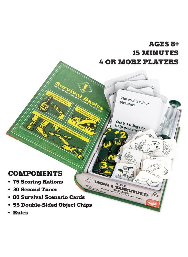 MindWare The How I Survived Game - Hilarious Card Game for Kids & Adults - Laugh â€˜til You cry, Super Funny Kid-Humor Game - Gift for Boys & Girls Ages 8+ - Image 2