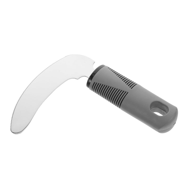 Stainless Steel Adaptive Anti Shake Eating Utensils Elderly Hand Disabled Steak Cutter Training Tool - Image 2