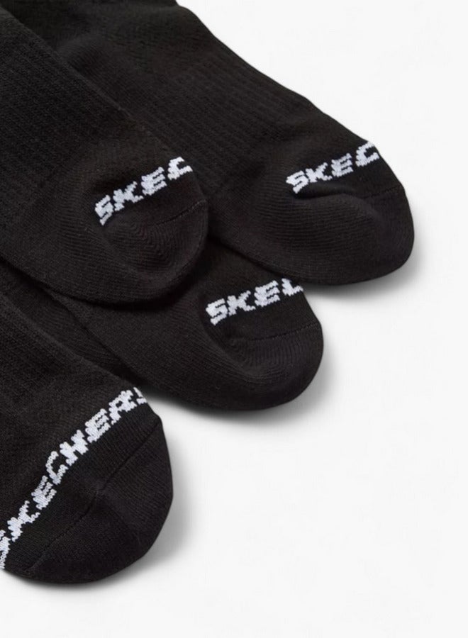 SKECHERS Logo Print School Ankle Length Socks - Set Of 5 - Image 4