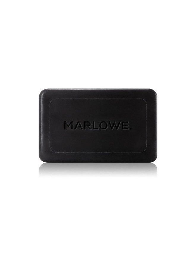 MARLOWE. M BLEND Marlowe. Charcoal Face & Body Soap Bar No. 106 (7Oz) | Best Cleansing & Detoxifying Bar For Men | Includes Natural Extracts Shea Butter & Willow Bark | Amazing Scent  - Image 2