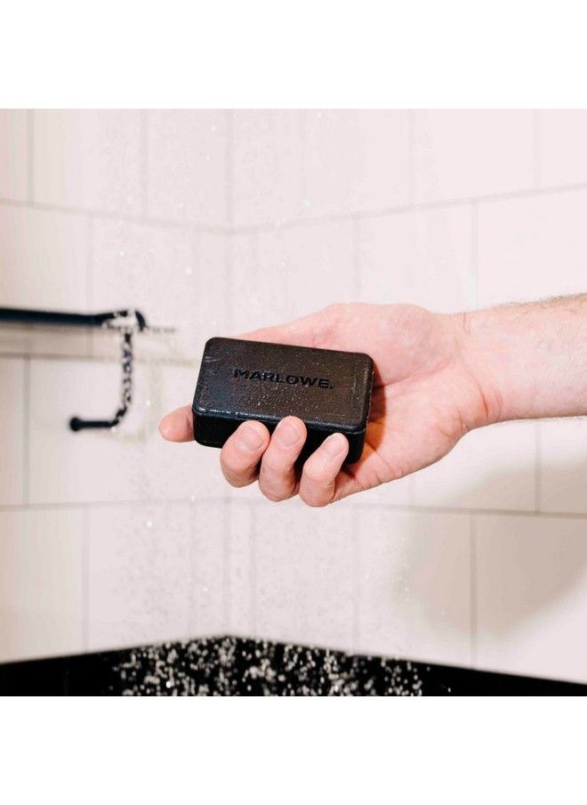 MARLOWE. M BLEND Marlowe. Charcoal Face & Body Soap Bar No. 106 (7Oz) | Best Cleansing & Detoxifying Bar For Men | Includes Natural Extracts Shea Butter & Willow Bark | Amazing Scent  - Image 5