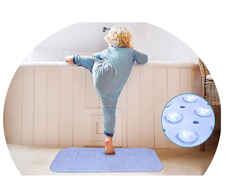 Emergity Bath mat for Bathroom Anti Slip Shower Mat Anti Skid Bath Mat Rubber Mat for Bathroom Anti Slip Machine Washable - Image 3
