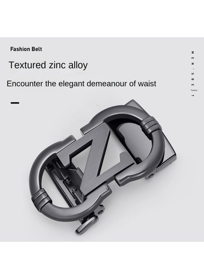 جولف 【Top Grain Leather】حزام رجالي أنيق بعلبة هدايا فاخرة، إكسسوارات أعمال، علامة تجارية رجالية عالية الجودة - Image 5