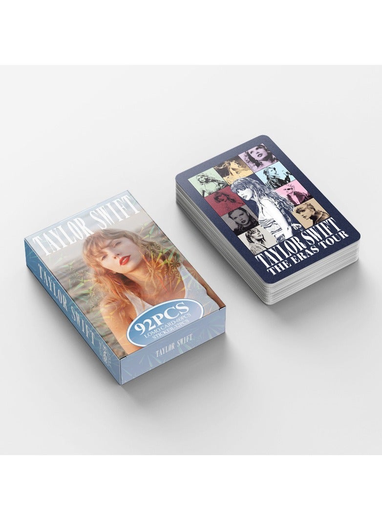 EHOME 92Pcs Taylor Swift Lomo Card And Sticker - Image 4
