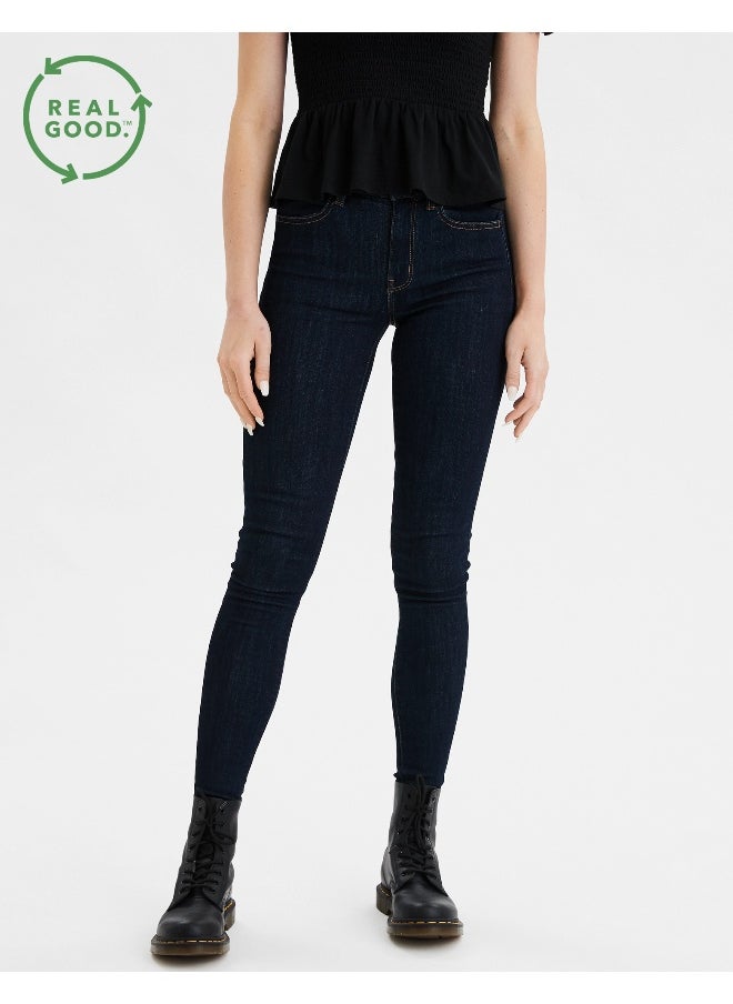 American Eagle بنطلون جينز ضيق بخصر مرتفع من AE Ne(x)t Level  - Image 1