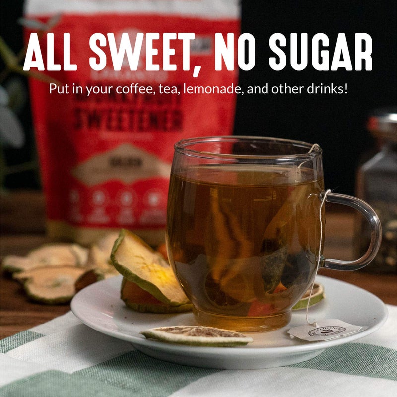 Lakanto Golden Monk Fruit Sweetener With Erythritol, Raw Cane Sugar Substitute From Monk Fruit Extract, Raw Sugar Replacement for Baking, Coffee & Tea, Gluten Free, Low Carb, Non GMO, Keto, 1.76 lb - Image 5