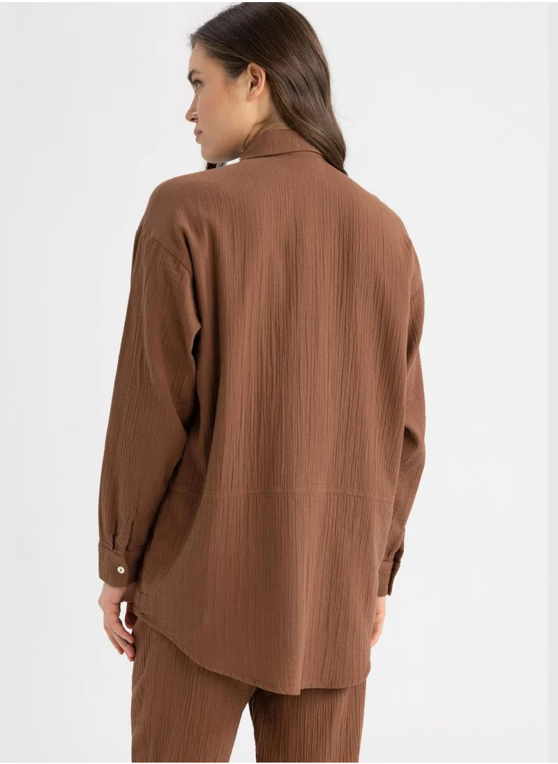 DeFacto Woman Woven Long Sleeve Tunic