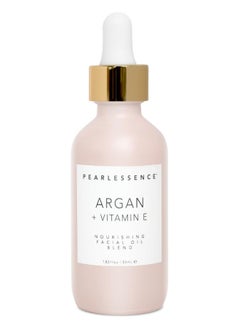 Pearlessence Pearlessence Argan & Vitamin E Facial Oil | Powerful Hydration to Help Balance, Revive & Rejuvenate Skin | Made in USA, Cruelty Free & Paraben Free  - Image 1