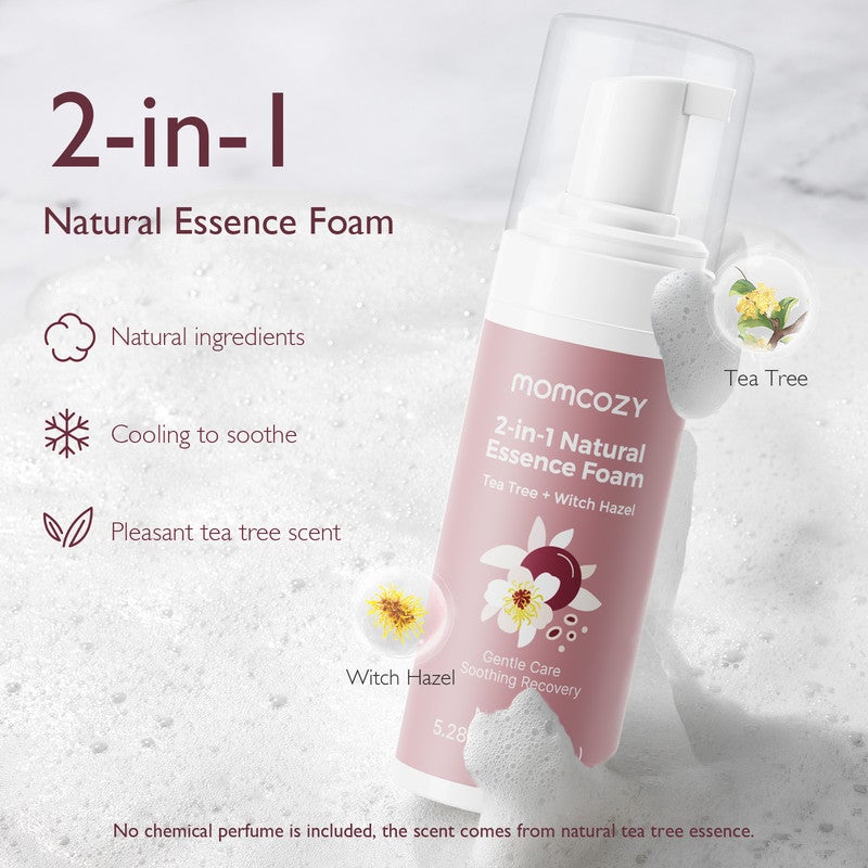 Momcozy 2-in-1 Natural Essance Healing foam, 150ml - Image 3