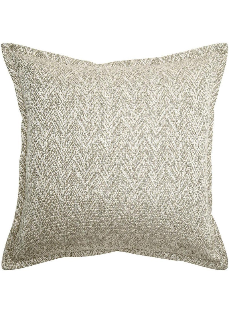 KNOT HOME Cushion Fleur Bianca (with filler) Pillow Knot Home Cover Set for Modern Sofa Contemporary Living Room Bedroom and Office Soft Washable  - Image 1