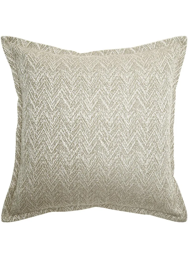 KNOT HOME Cushion Fleur Bianca (with filler) Pillow Knot Home Cover Set for Modern Sofa Contemporary Living Room Bedroom and Office Soft Washable
