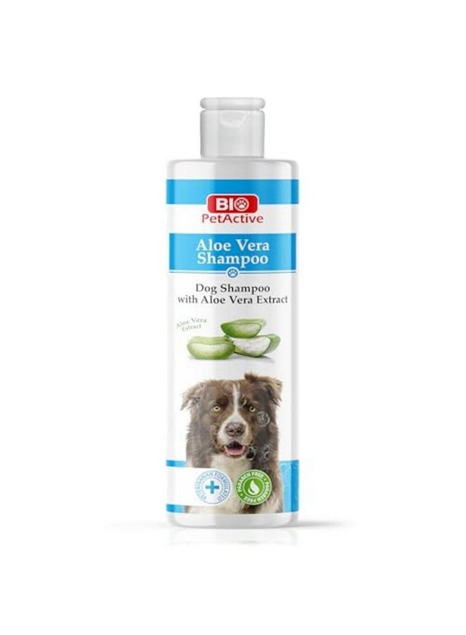 Bio Pet Active Bio PetActive Aloe Vera Extract Shampoo for Dogs - Cleansing & Moisturizing Care for Sensitive and Normal Skin, Paraben Free, pH Balanced + Natural Ingredients - 13.53 Fl oz - Image 1