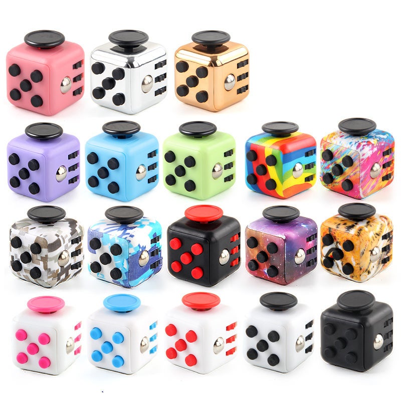 Decompression Infinite Rubik'S Cube Decompression Dice Creative Decompression Artifact Press 6 Finger Rubik'S Cube - Image 2