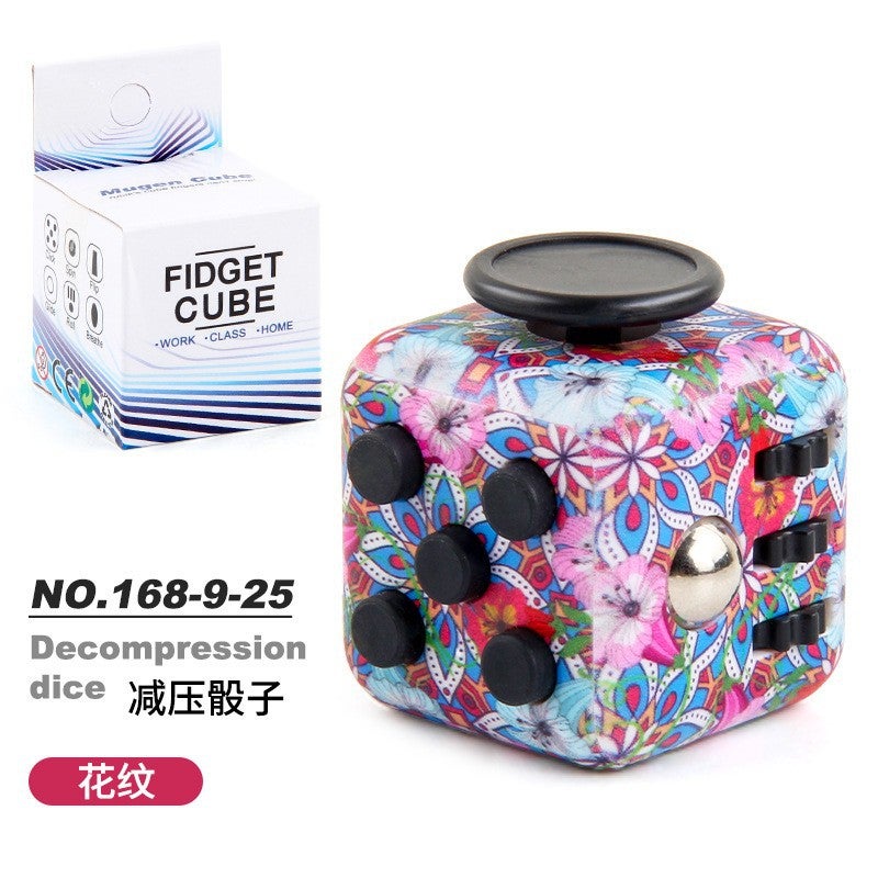 Decompression Infinite Rubik'S Cube Decompression Dice Creative Decompression Artifact Press 6 Finger Rubik'S Cube - Image 1