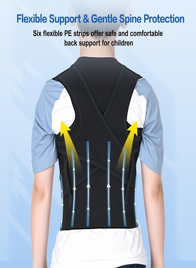babaka Posture Corrector for Kids and Teens Adjustable Full Back Support Brace, Scoliosis, Dowagers Hump, Hunchback, Spine Corrector Boys and Girls (Medium) - Image 3