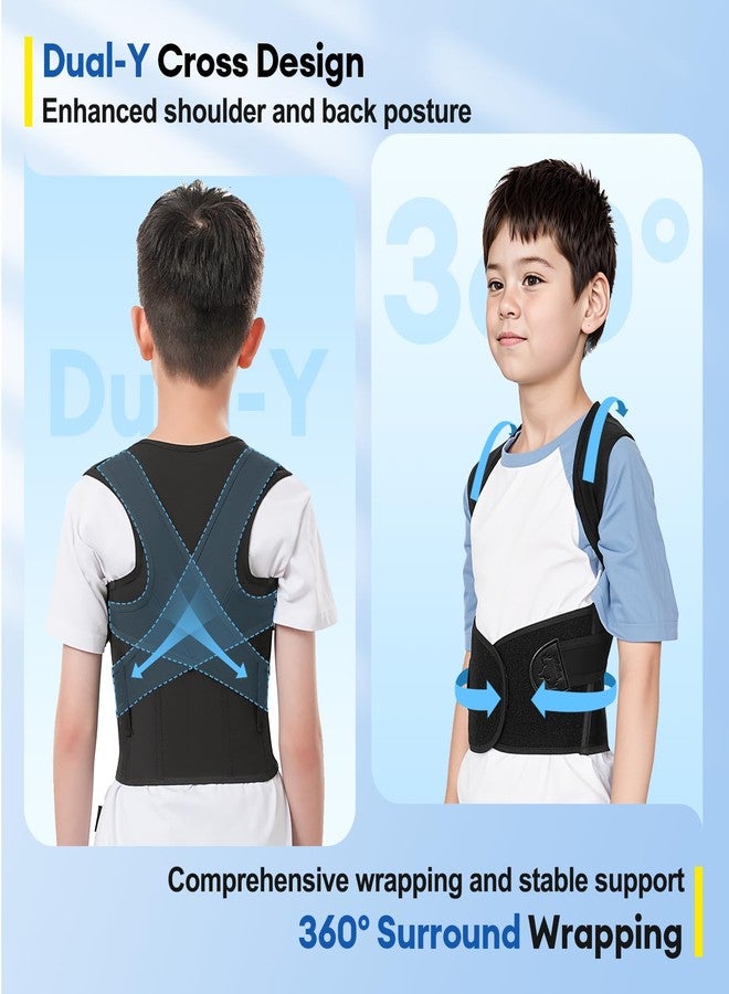 babaka Posture Corrector for Kids and Teens Adjustable Full Back Support Brace, Scoliosis, Dowagers Hump, Hunchback, Spine Corrector Boys and Girls (Medium) - Image 4