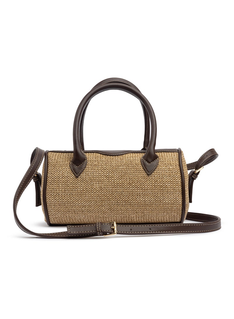 BOU Mini Duffle Bag - Brown - Image 1