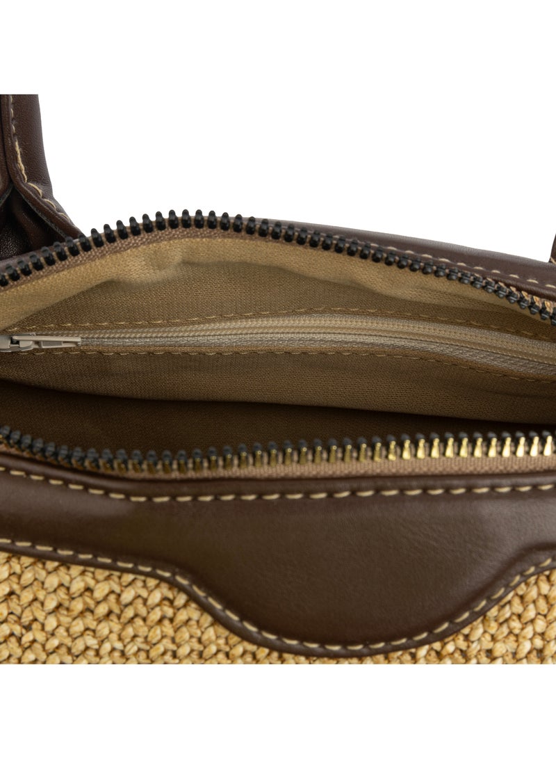 BOU Mini Duffle Bag - Brown - Image 5