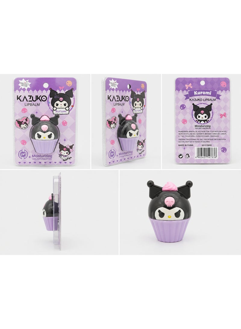 كازوكو Kazuko Kuromi Lip Balm – كازوكو كورومي بلسم شفاه مرطّب - Image 1