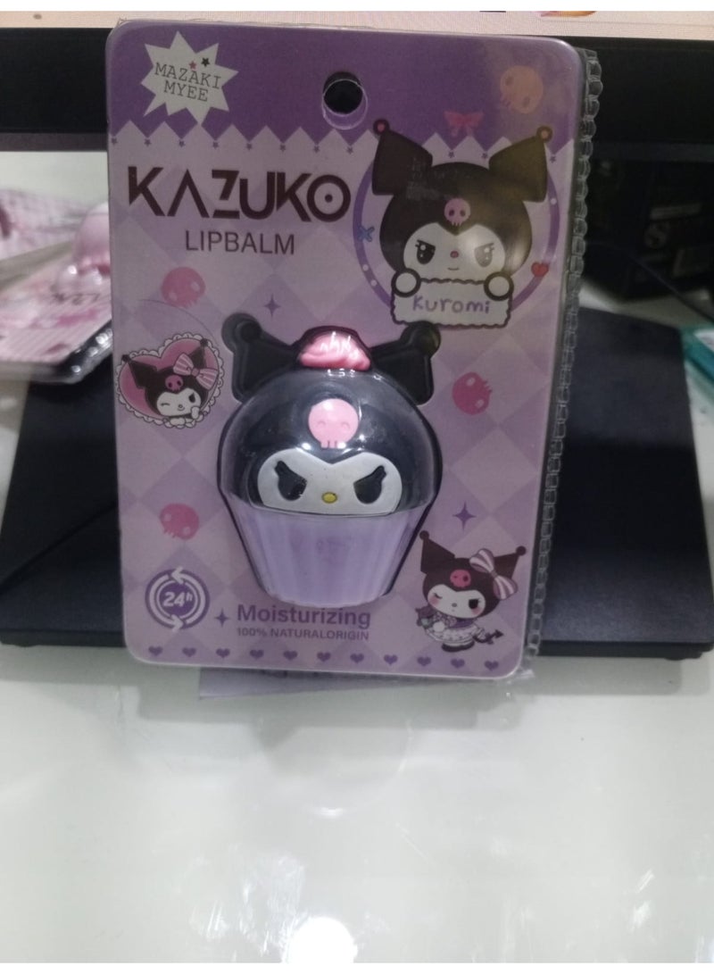 كازوكو Kazuko Kuromi Lip Balm – كازوكو كورومي بلسم شفاه مرطّب - Image 2