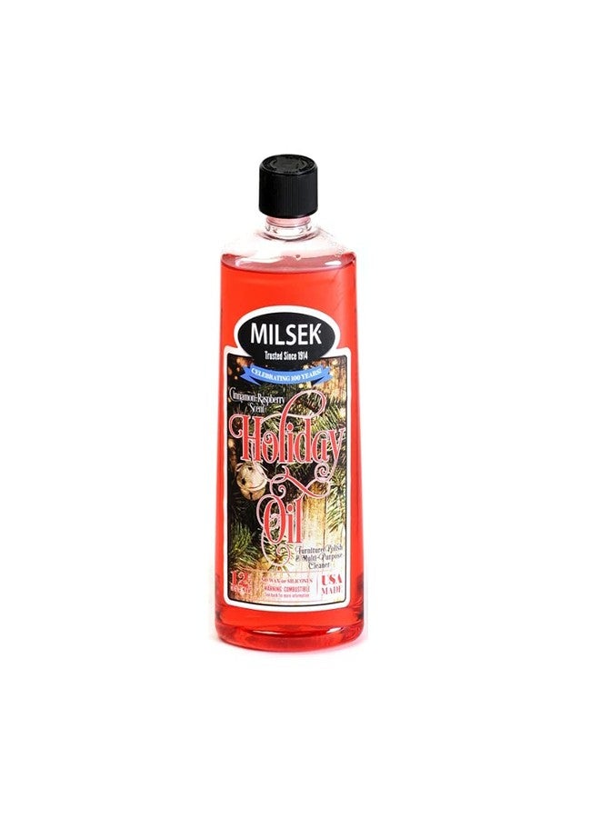Milsek Furniture Polish HO-6 Furniture Polish & Multi-Purpose Cleaner, Holiday Oil, 12-oz. - Quantity 6 - Image 3