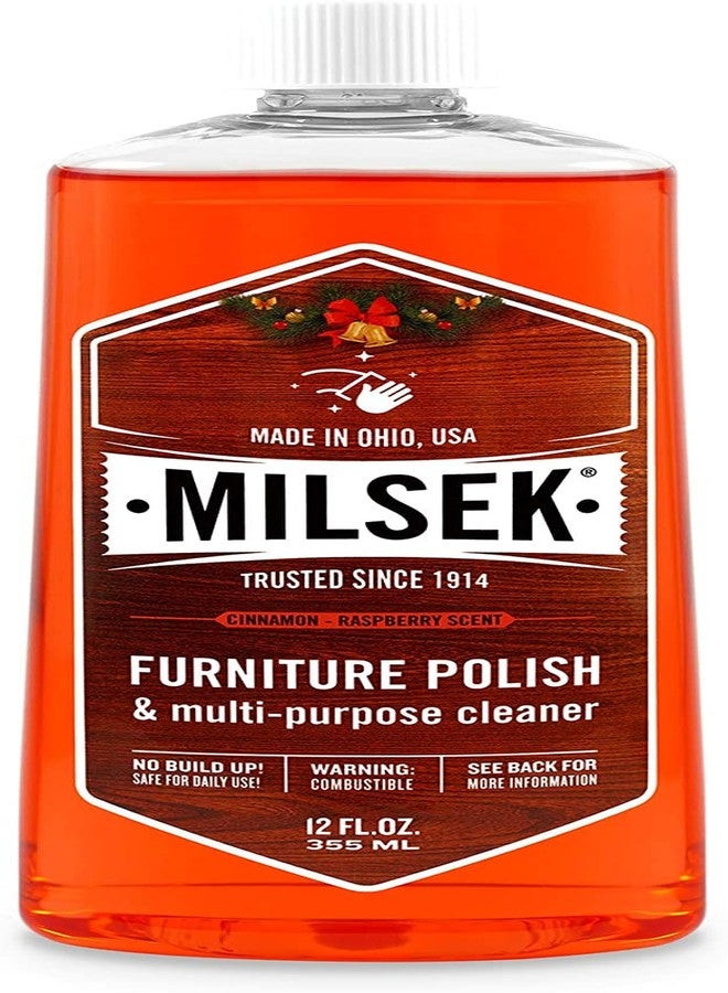 Milsek Furniture Polish HO-6 Furniture Polish & Multi-Purpose Cleaner, Holiday Oil, 12-oz. - Quantity 6 - Image 2