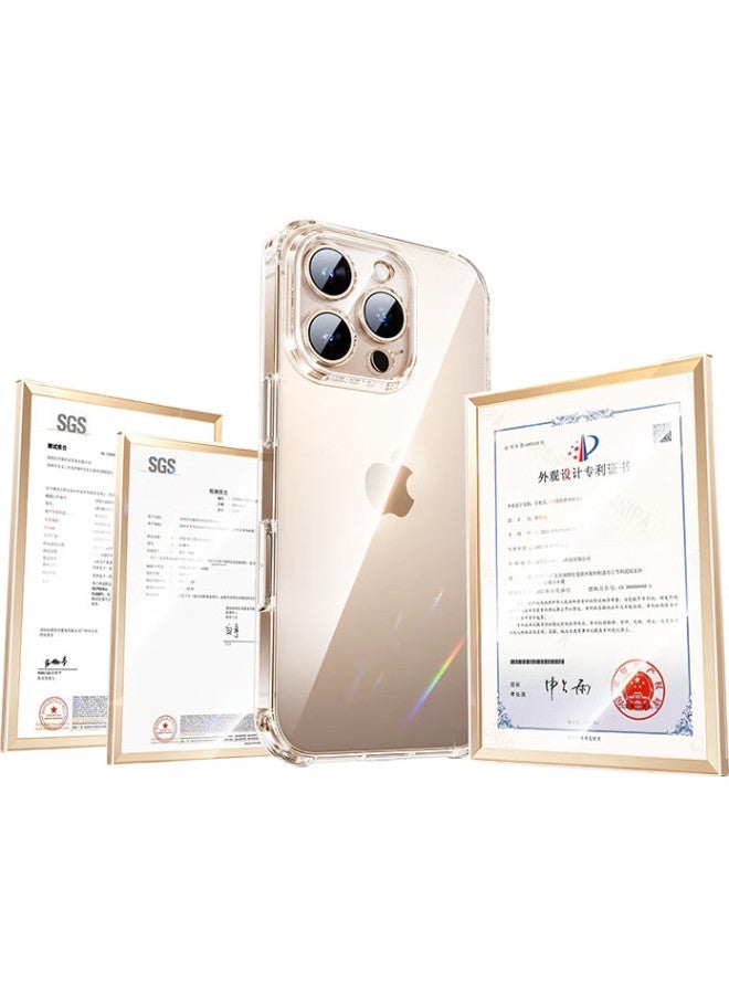 Smartdevil Iphone 16 Pro Max Case, Shockproof Airbag Protective Cover, Ultra-Thin Full Lens Protection, Transparent Soft Shell, Anti-Yellowing, Wear-Resistant, Unisex Design - Image 3