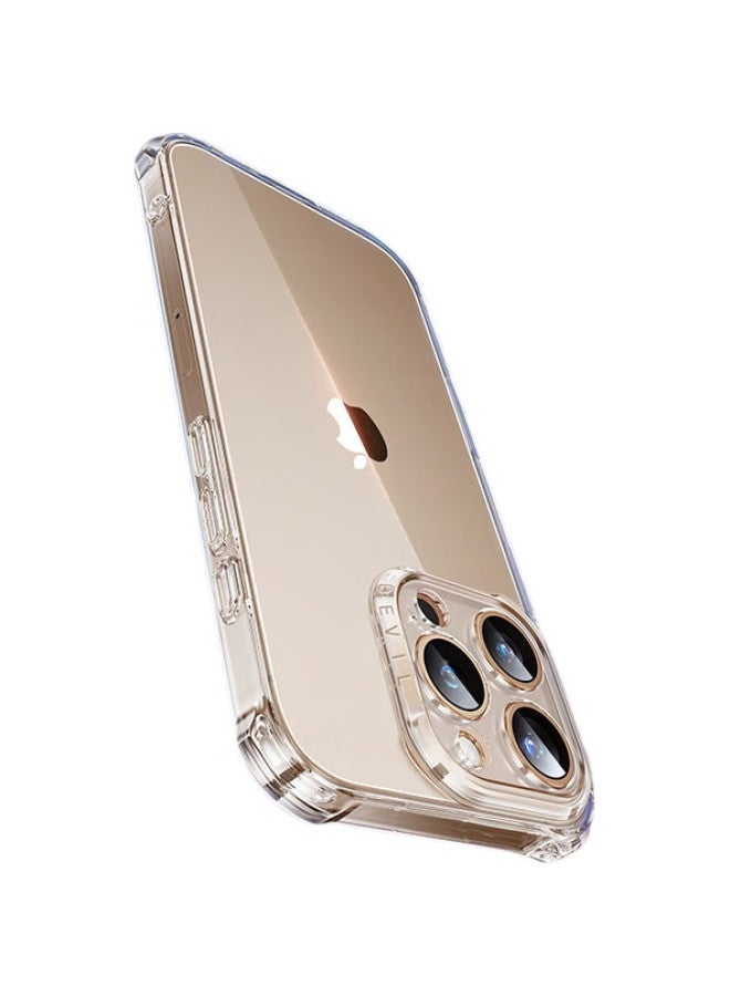 Smartdevil Iphone 16 Pro Max Case, Shockproof Airbag Protective Cover, Ultra-Thin Full Lens Protection, Transparent Soft Shell, Anti-Yellowing, Wear-Resistant, Unisex Design - Image 1