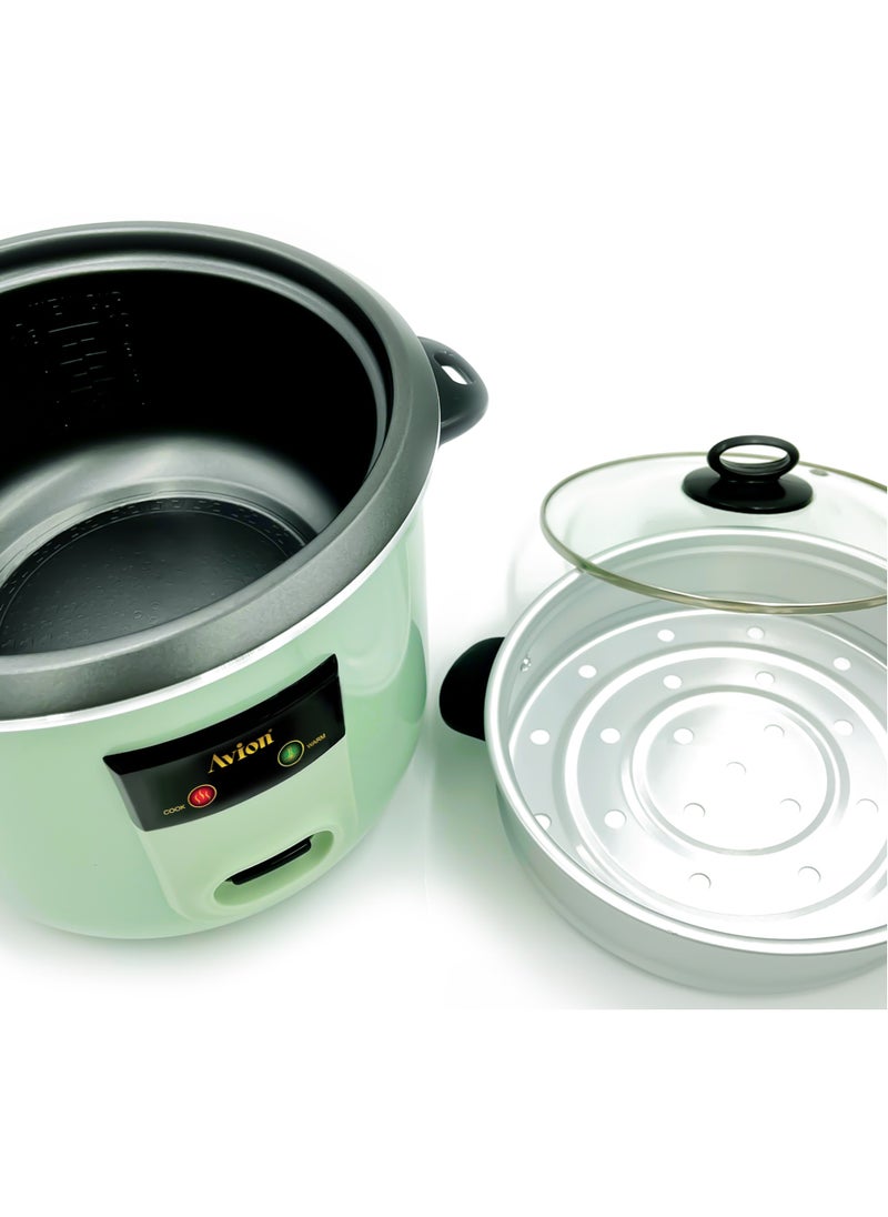 Avion - Avion Automatic rice cooker 1.2 Litre |one touch easy oparation | cook ,warm and steam function |400 W| 2 year warranty - Image 1