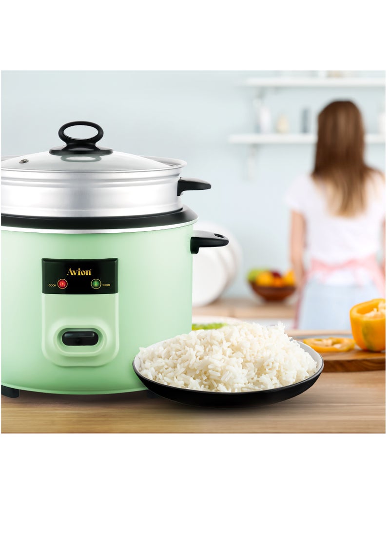 Avion - Avion Automatic rice cooker 1.2 Litre |one touch easy oparation | cook ,warm and steam function |400 W| 2 year warranty - Image 1