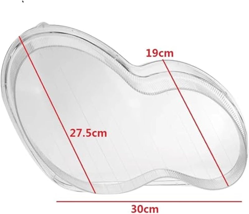 Wivplex Headlight Lens Cover for Mercedes Benz W203 - Image 3