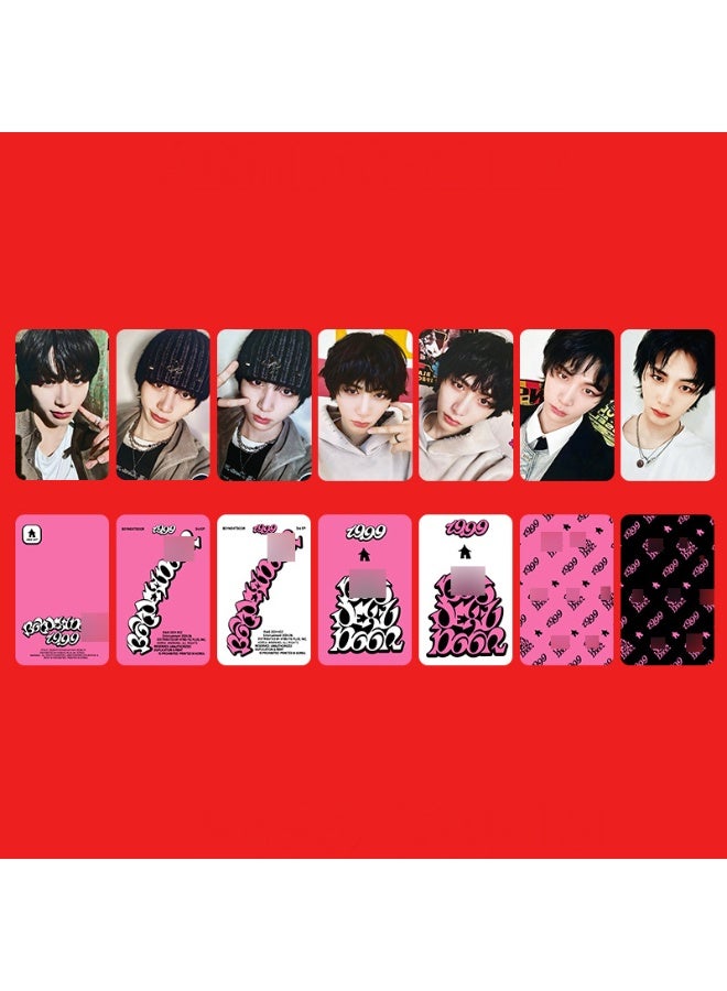 NIBEMINENT 7 Pcs Kpop BOYNEXTDOOR - TAESAN Lomo Cards Card For Fans Collection Gifts