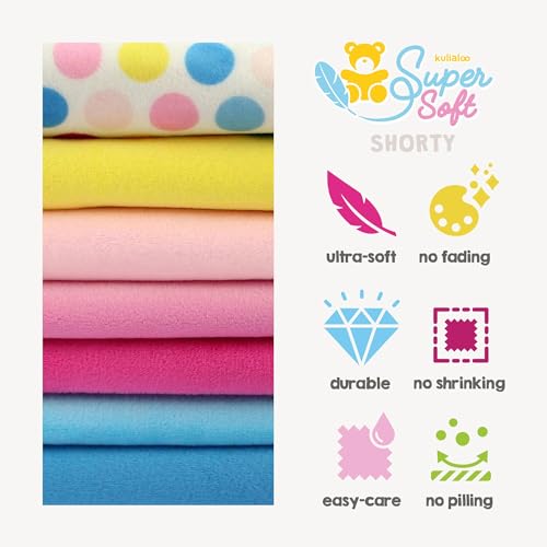 kullaloo Plush Fabric | Solid White Minky Fabric for Sewing | Super Soft Cuddle Material | 39.5x29.5 | Plushies, Baby Blankets, Pillows, Dog Beds, Cat Beds, Beanies, Baby Accessories, Apparel & More - Image 3