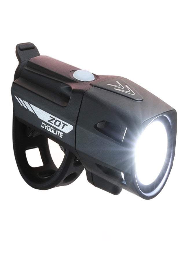 Cygolite Zot 600 Lumen Bicycle Light - 8 Light Modes - Use Day and Night - Compact, Durable, IP67 Waterproof- Secure Hard Mount- USB Rechargeable - for Road and Commuter Bicycles - Image 1