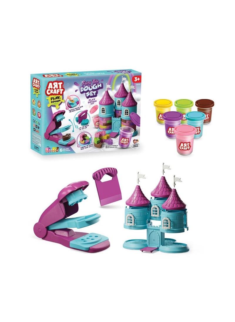 Art Craft - Fairy Tale Play Dough Castle House Set - Image 1