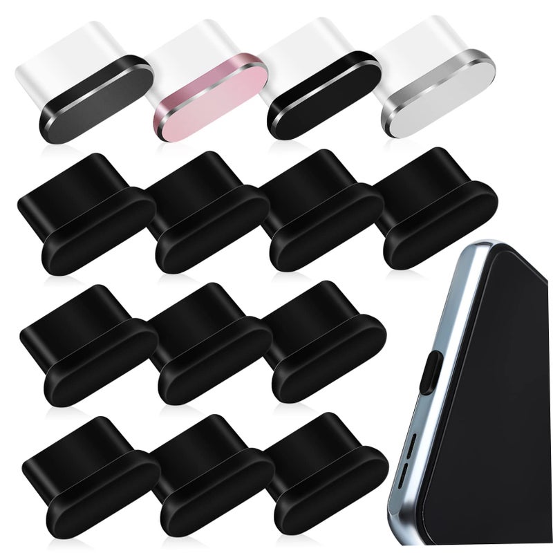 14 Pcs USB C Port Dust Plugs Small Covers For Phone Type C Connector Protection - Image 2