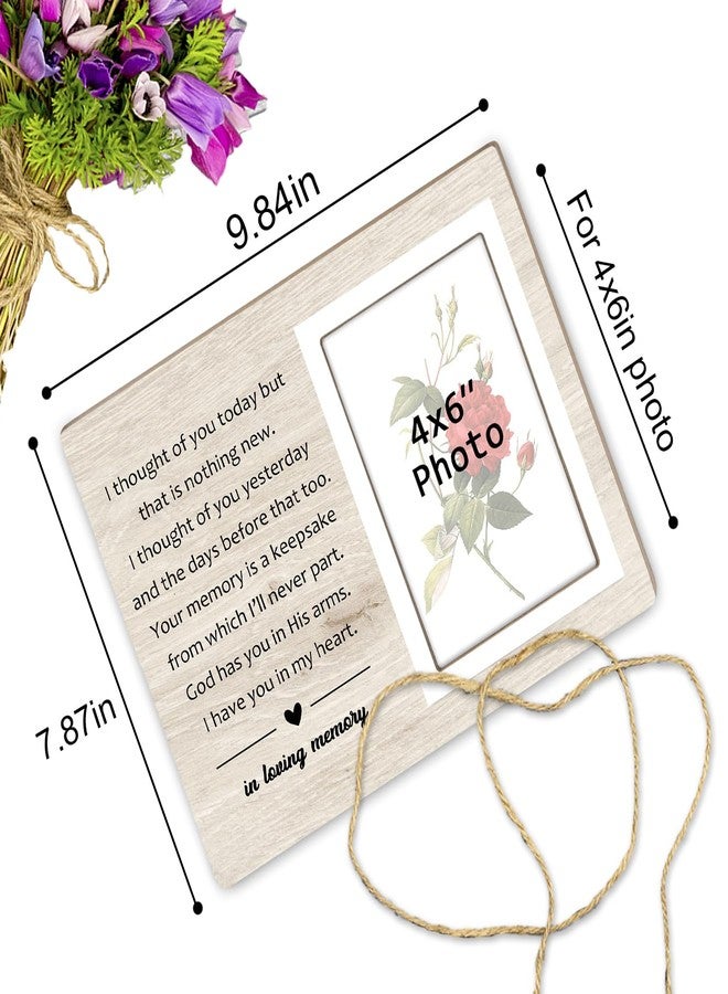 Itsoly Memorial Picture Frame, Friend or Pet Memorial Photo Frame In Loving Memory, Memorial Gifts for Loss of Friend, Remembrance Gifts, Photo 4x6Inch 12P97 - Image 2