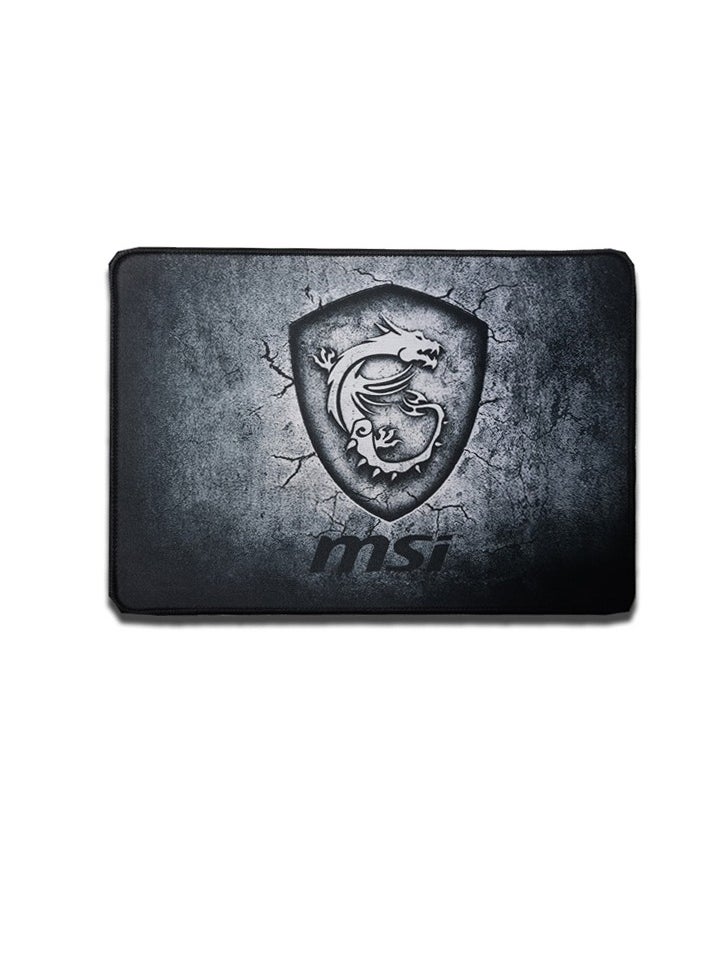 Generic - msi Shield Gaming Mouse Pad Medium Size 32 x 22 cm - Speed Fabric Edition - Rubber Base Anti Slip - Stitched Up Edge - For Gaming Mouse - Image 1