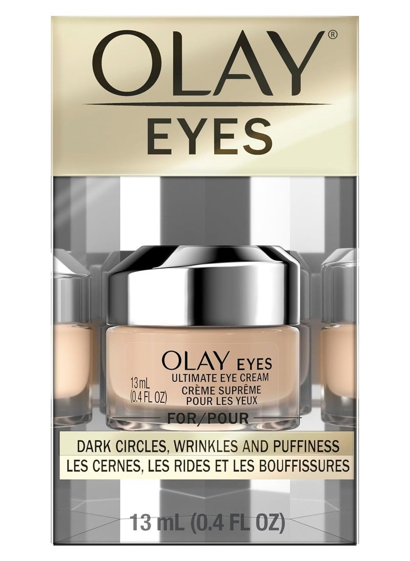 Olay - Olay Eyes Ultimate Eye Cream for Dark Circles, Wrinkles and Puffiness, 13 ml (0.4 fl. oz.) - Image 1