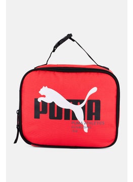 PUMA Kids Boy Printed Lunch Bag 23 L x 9 W x 19 H cm, Red  - Image 1