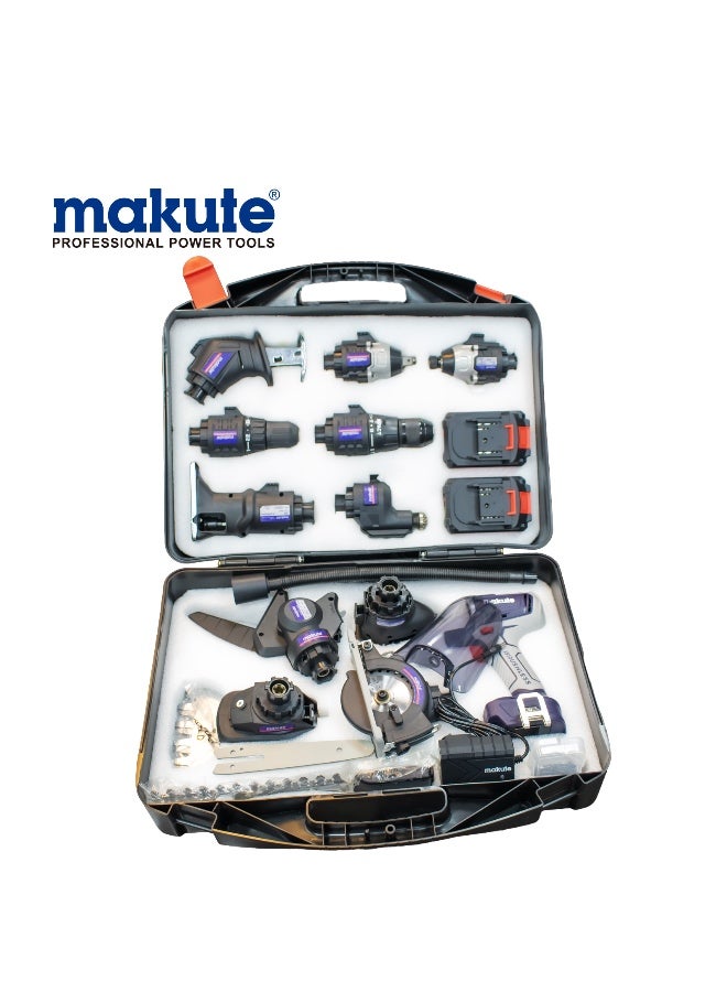 makute Multifunctional Tool Set 12 Accessories - Image 2