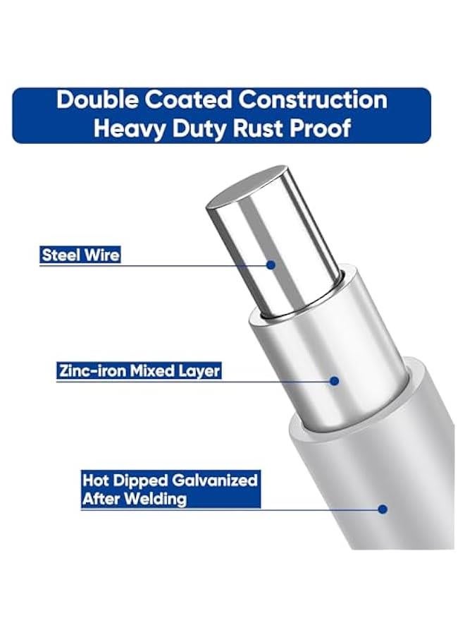 Arabest Hardware Cloth 1/4 Inch 48 x 100 ft 23 gauge Hot Dipped Galvanized After Welding Fence Wire Mesh Roll Hardware Mesh Chicken Rabbit Snake Cage Welding Fencing - Image 3