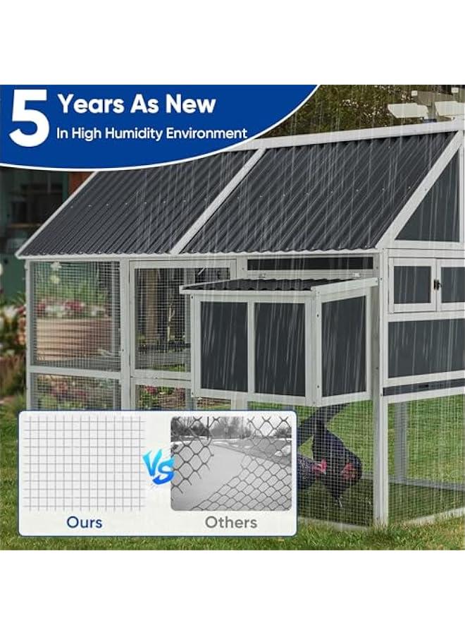 Arabest Hardware Cloth 1/4 Inch 48 x 100 ft 23 gauge Hot Dipped Galvanized After Welding Fence Wire Mesh Roll Hardware Mesh Chicken Rabbit Snake Cage Welding Fencing - Image 5