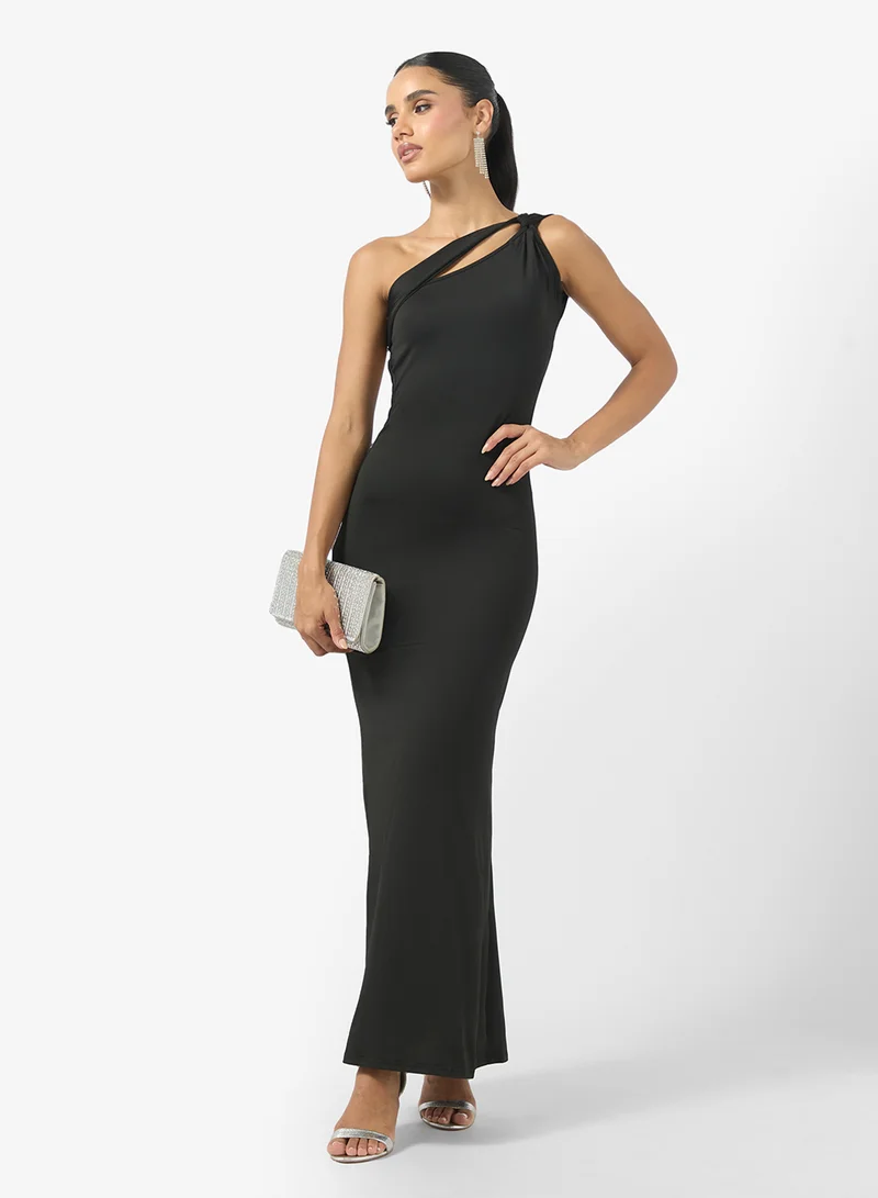 Ginger One Shoulder Backless Dress