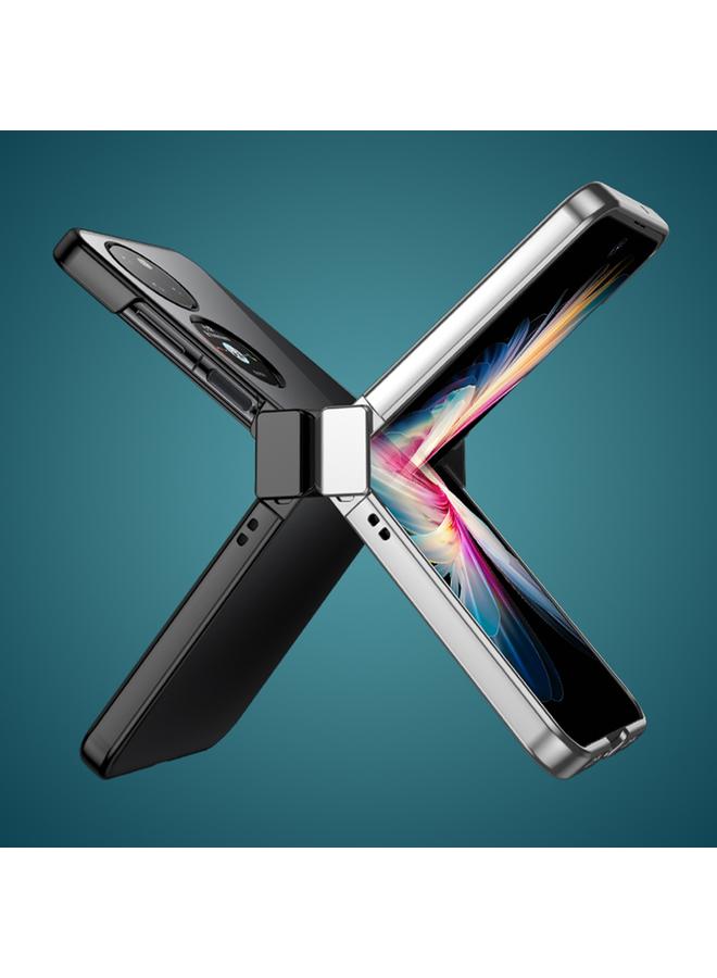 جرين تايجر جراب لهاتف Huawei P50 Pocket مصنوع من مادة البولي كربونات المطلية بالكهرباء ومضاد للصدمات وتغطية كاملة - Image 3