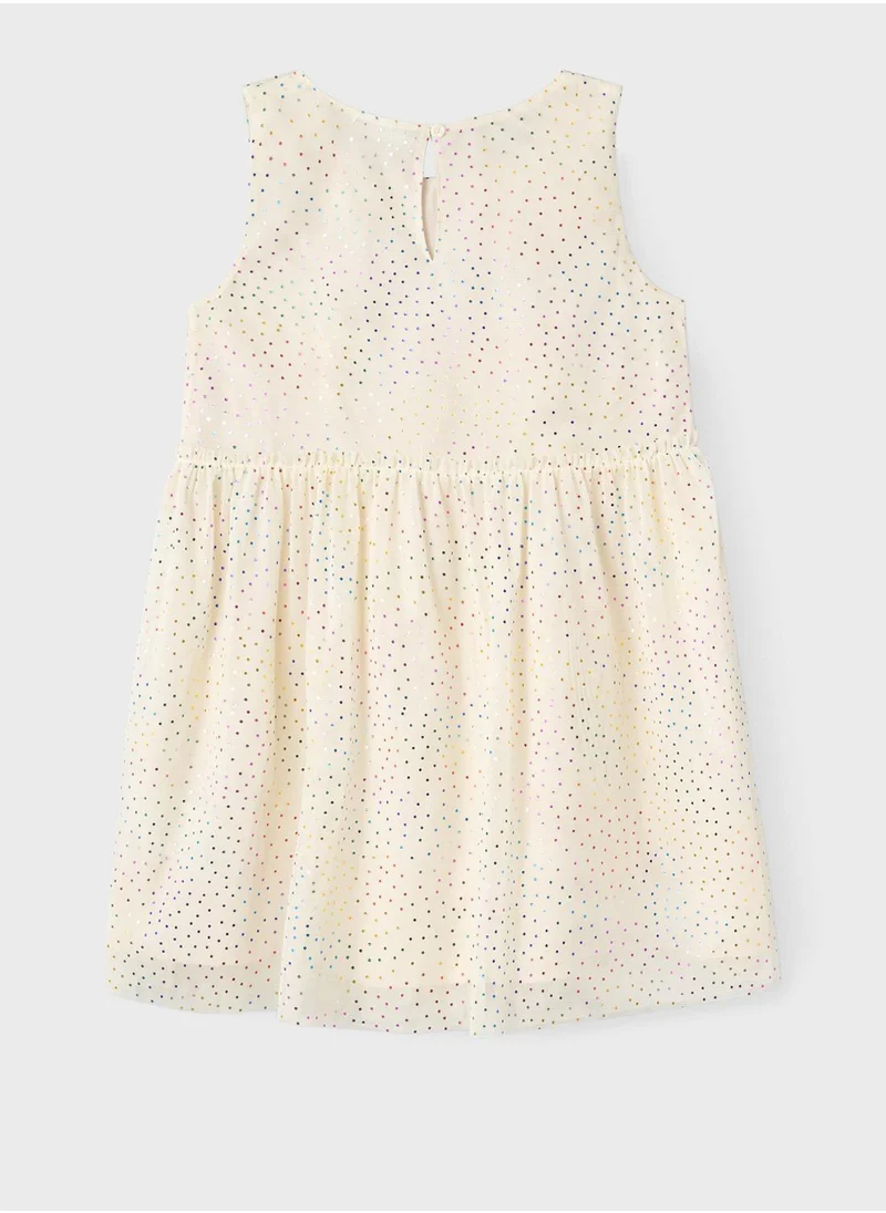 NAME IT Kids Printed Midi Dress