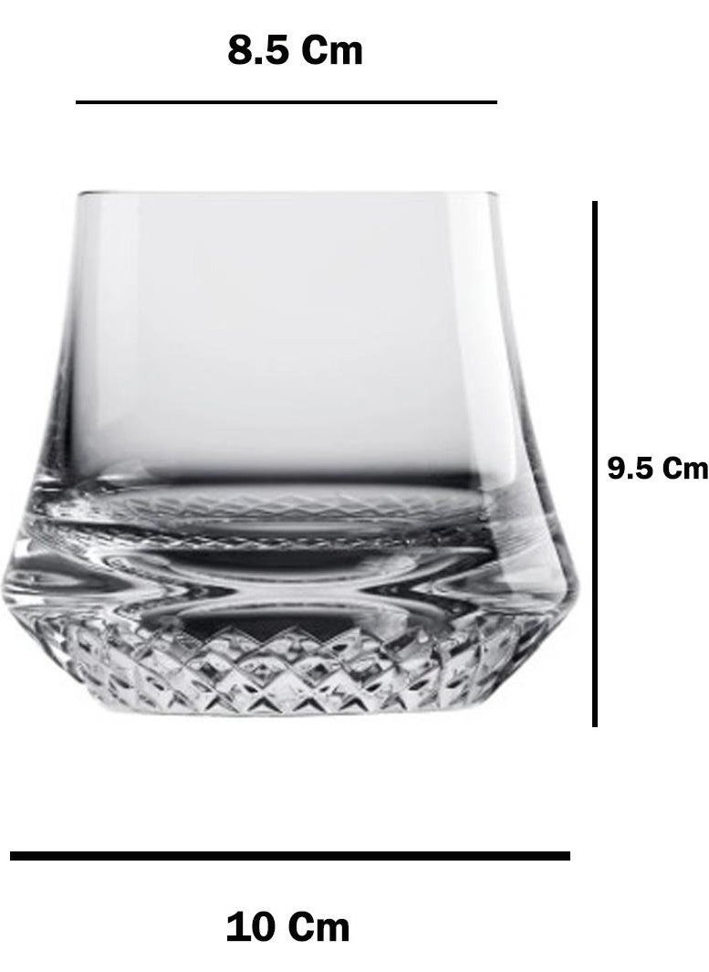 Paşabahçe 22690 Nude Paris Dof Whiskey Glass Set 370 cc 2-piece 370 cc  - Image 4